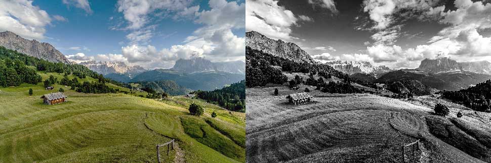 Die auf dieser Seite gezeigten Beispiele entstanden mit den Presets des Black-Packs von Rollei Digital.